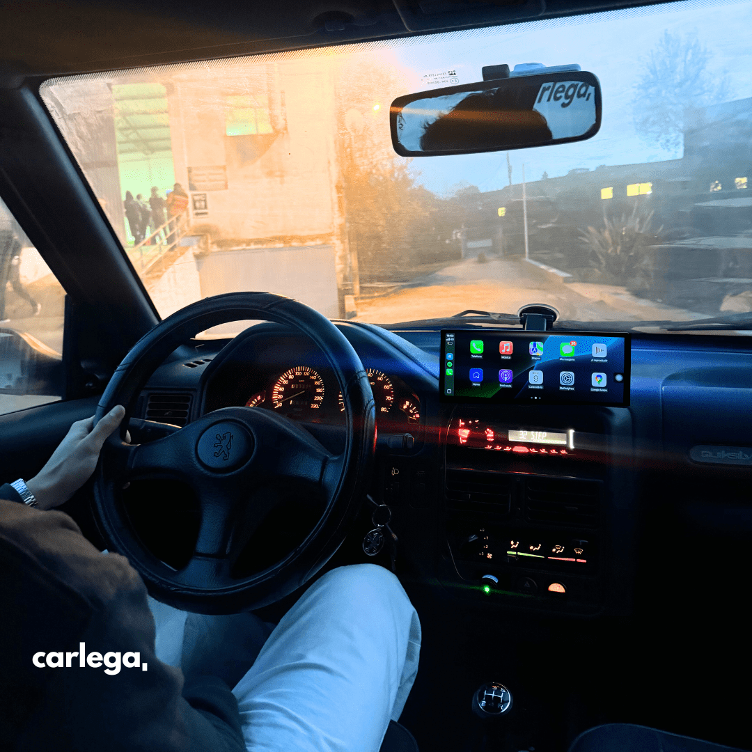Carlega Pro - Pantalla 10" CarPlay/Android Auto inalámbricos