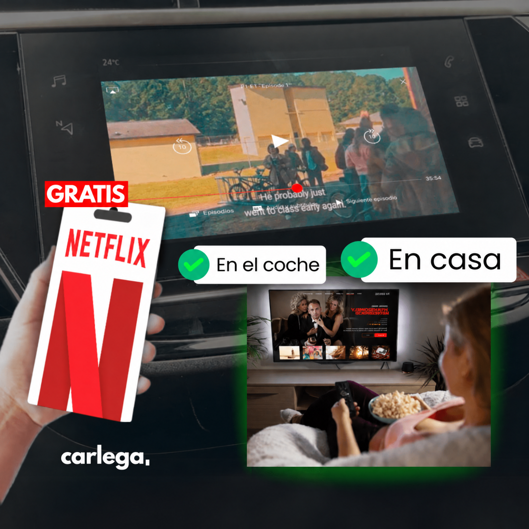 Netflix gratis con la Smart Box Carlega, en el coche y en casa