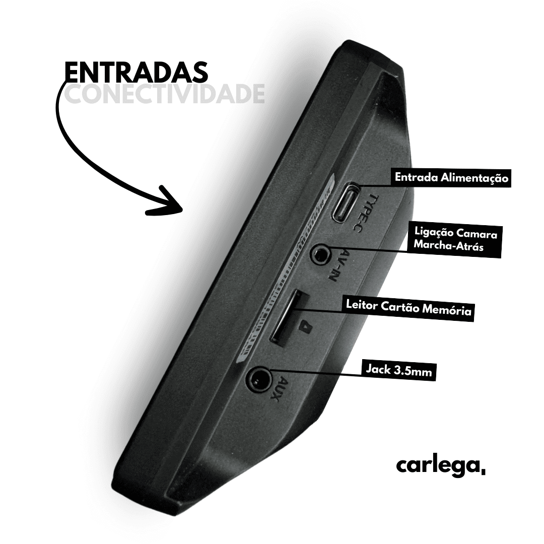 Carlega Pro - Pantalla 10" CarPlay/Android Auto inalámbricos