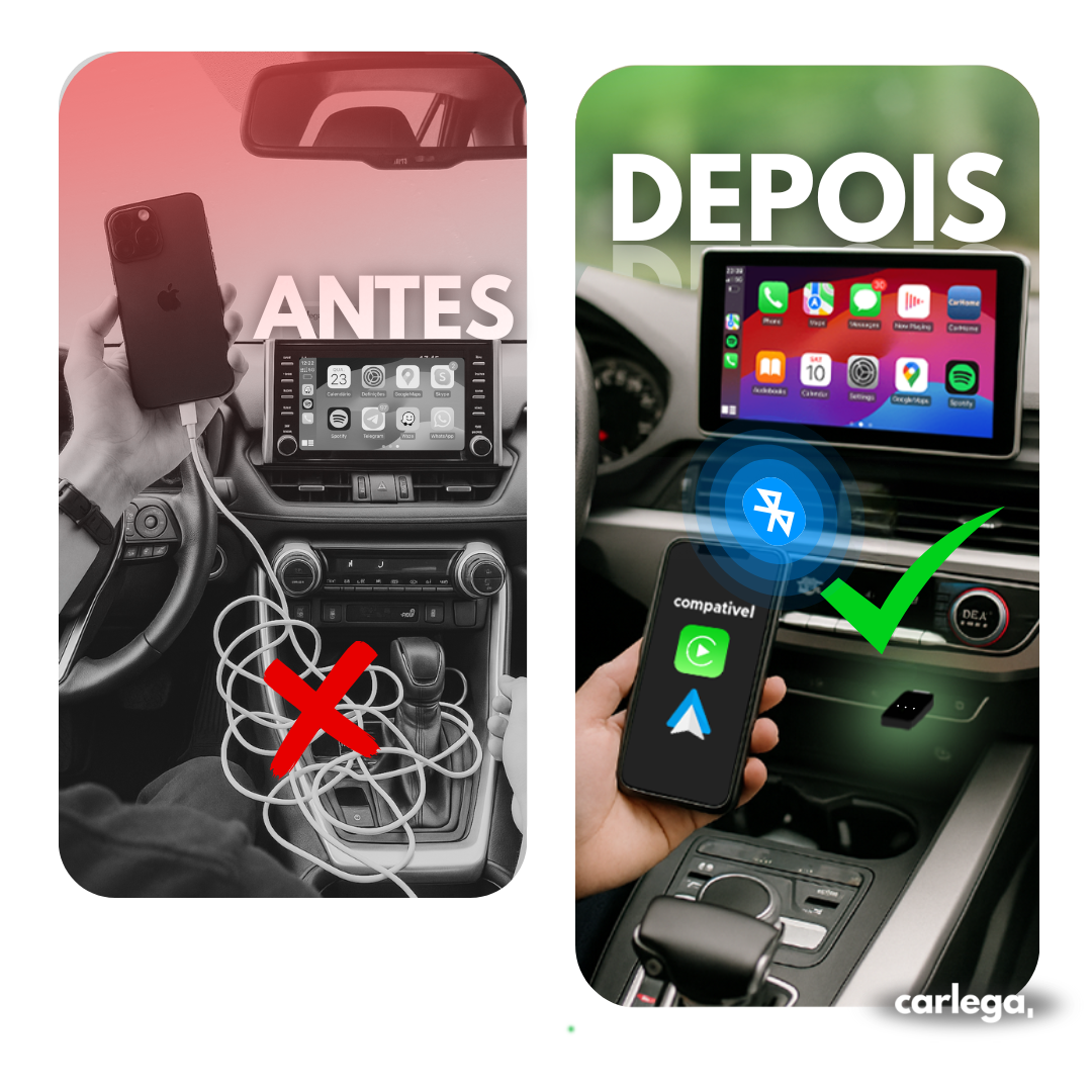 Adaptador PRO - CarPlay/Android Auto y duplicación de pantalla