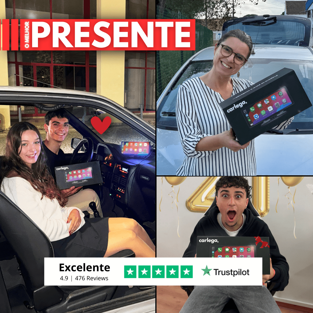 Carlega Pro - Pantalla 10" CarPlay/Android Auto inalámbricos