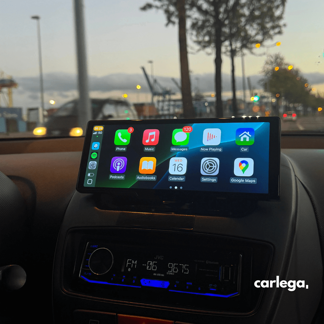 Carlega Pro - Pantalla 10" CarPlay/Android Auto inalámbricos