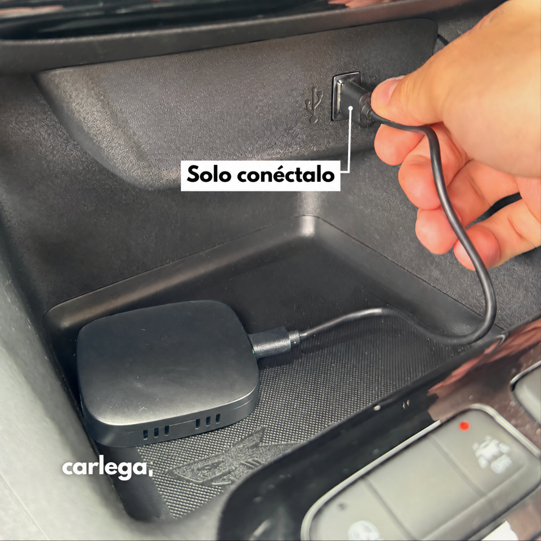 Smart Box Carlega: solo conéctalo al USB del coche
